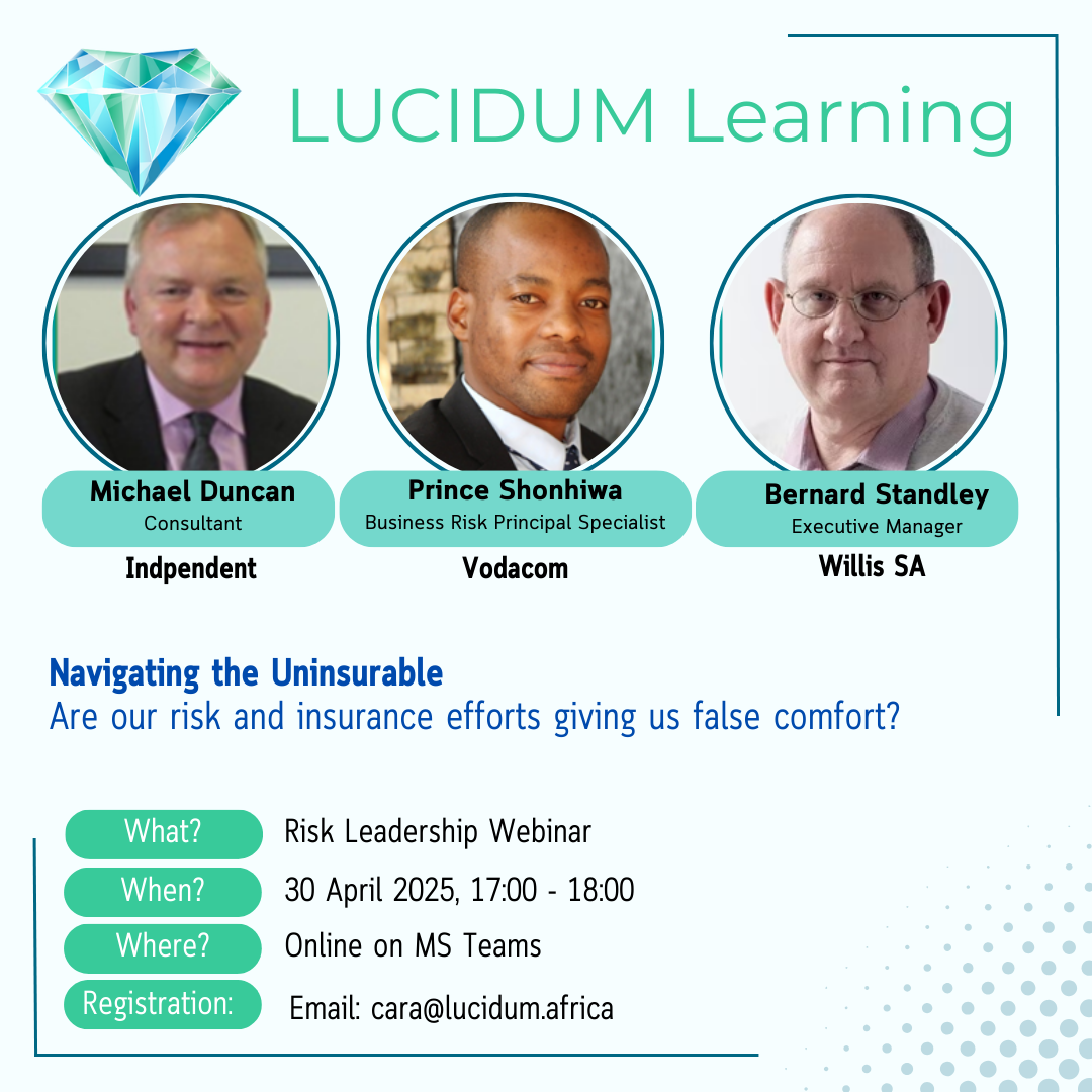 Lucidum Webinar Navigating the Uninsurable - 2025 Apr 30